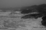 Foggy Day Waves B&W 32