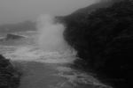 Foggy Day Waves B&W 43
