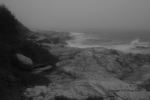 Foggy Day Waves B&W 44